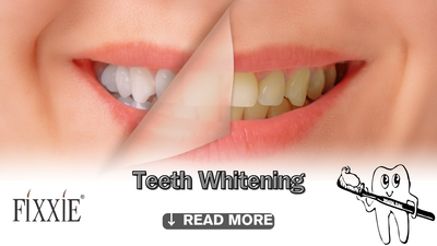 Smile Brighter with Fixxie: A Guide to Teeth Whitening & Replaceable Toothbrushes