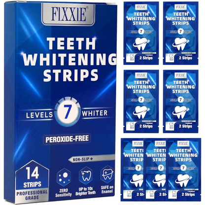 Fixxie Teeth Whitening Strips - 14 PAP Strips
