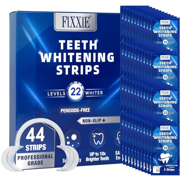 FIXXIE Teeth Whitening Strips | 44 Pap Strips