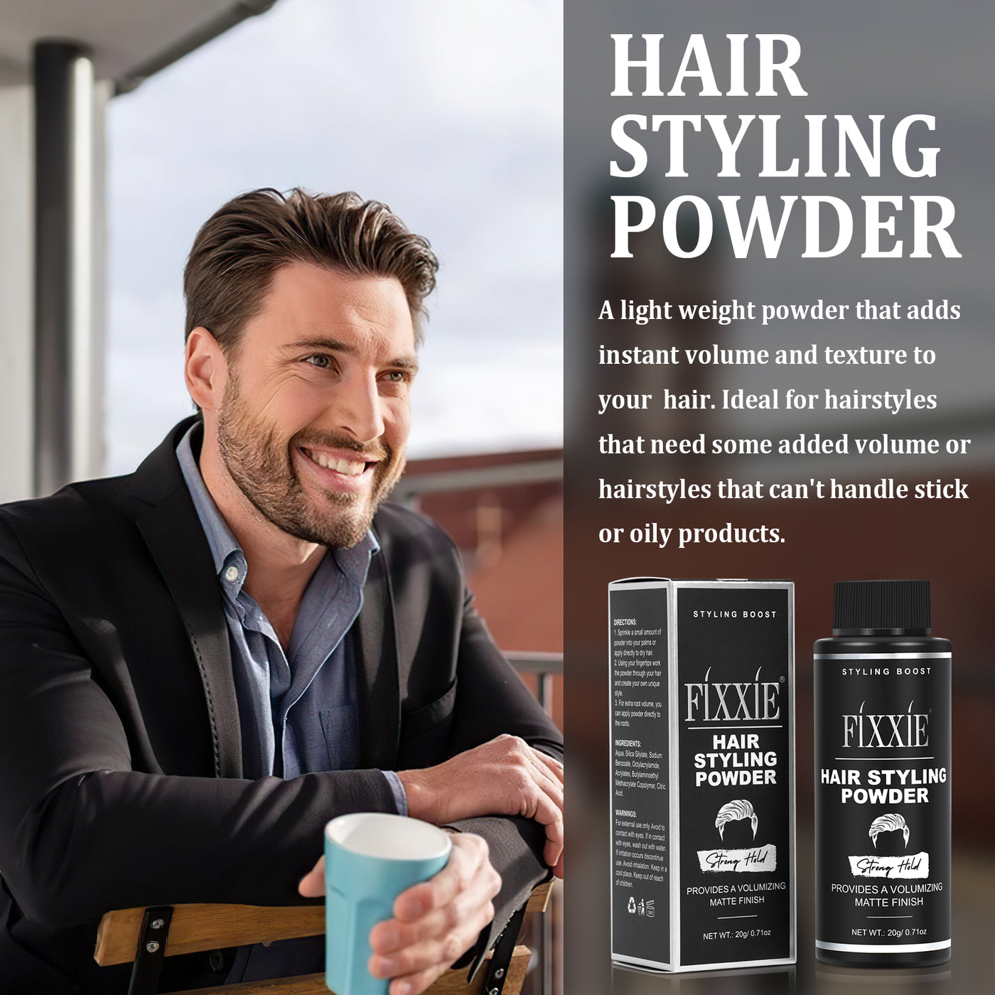 Hair Styling Powder - Strong Hold