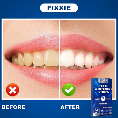 FIXXIE Teeth Whitening Strips | 44 Pap Strips