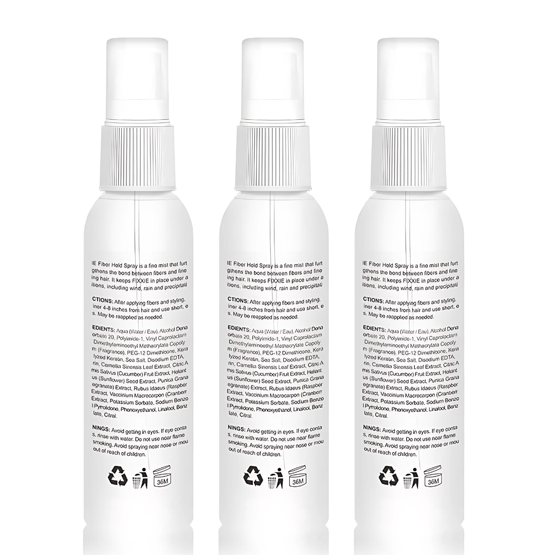 Hair Fibre Holding Spray 118ml - Pack of 3