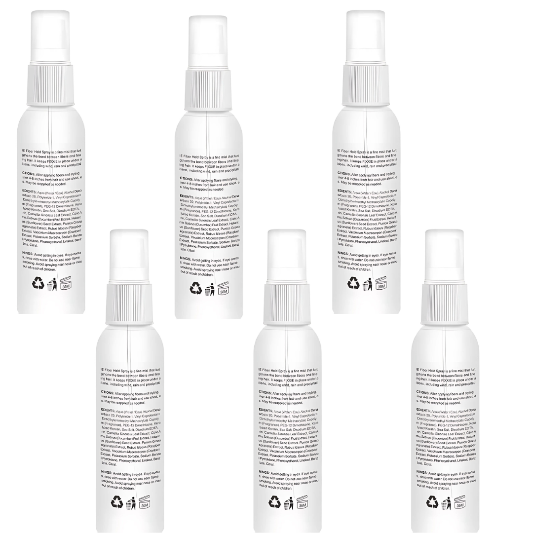 Hair Fibre Holding Spray 118ml - Pack of 6