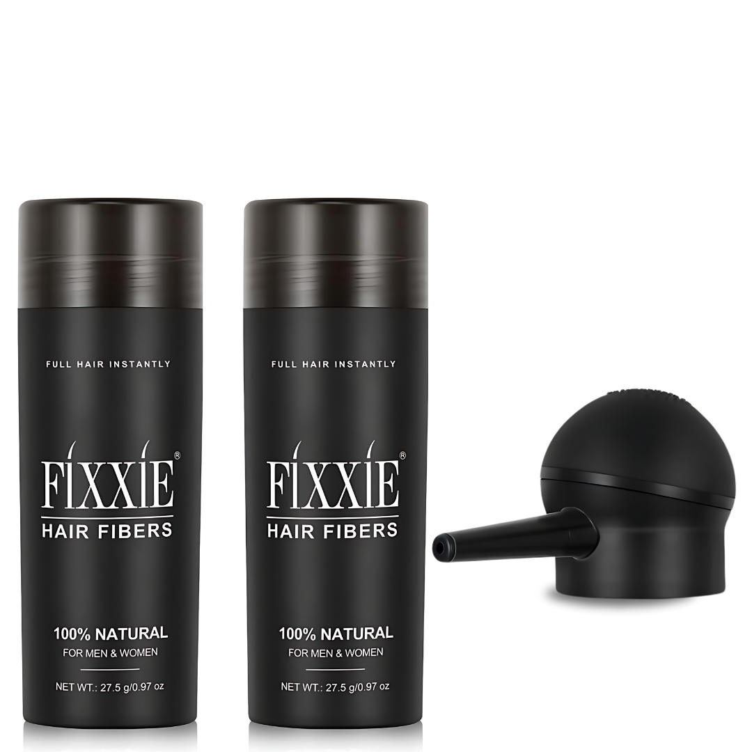HAIR FIBRES Pack Of 2 - With Applicator
