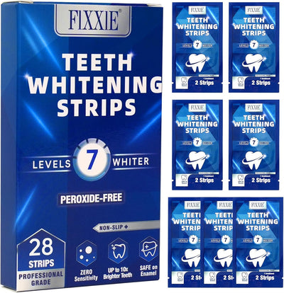 FIXXIE Teeth Whitening Strips | 28 Pap Strips