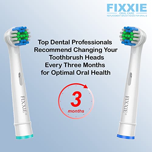 Replacement Toothbrush Heads for Oral B Braun - 8 Heads