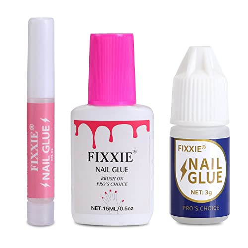 Extra Strong Nail Glue - Pack of 10