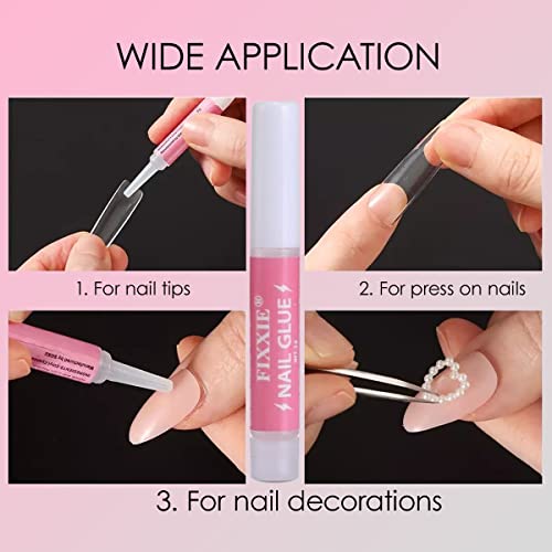 Extra Strong Nail Glue with Brush – 15g