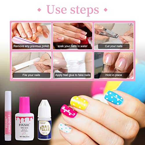 Extra Strong Nail Glue with Brush – 15g