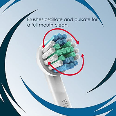 Replacement Toothbrush Heads for Oral B Braun - 8 Heads