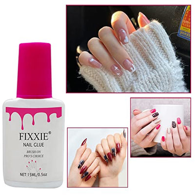 Extra Strong Nail Glue with Brush – 15g