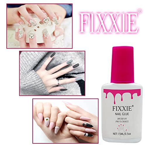 Extra Strong Nail Glue with Brush – 15g